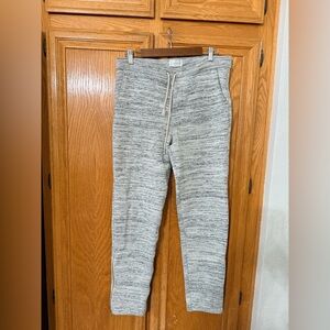 Aimé Leon Dore Heather Gray Knit Jogger Pants size L